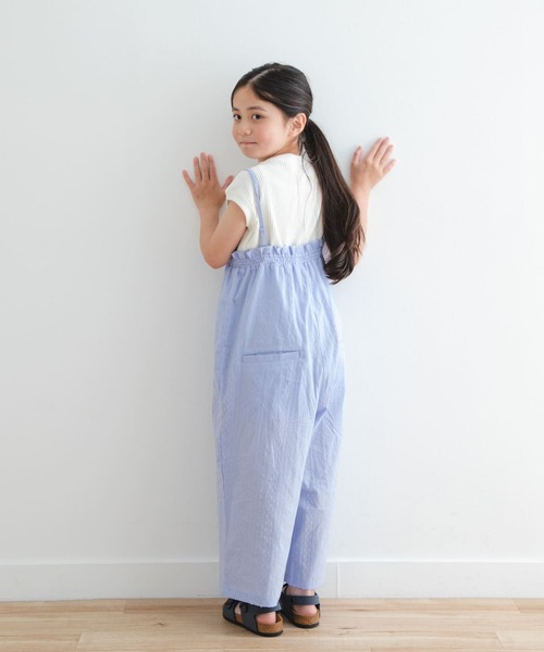 URBAN RESEARCH DOORS(アーバンリサーチドアーズ)の「フリルバギーキャミサロペット(KIDS)(ワンピース・キッズ・ブラック/ブルー・105/120/135)」の14枚目の写真