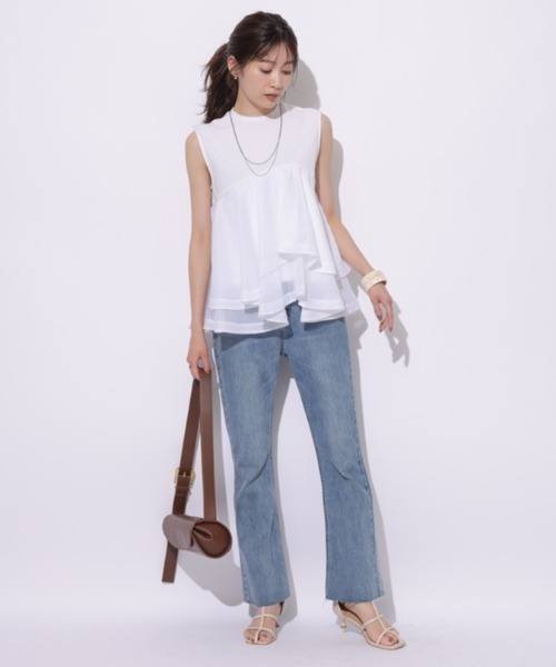 ティアードドッキングカットソー（Tシャツ/カットソー