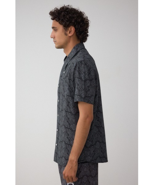 AZUL by moussy（アズールバイマウジー）の「RVCA×AZUL シャツ（シャツ/ブラウス・メンズ・ブラック/ブルー・FREE）」の7枚目の写真