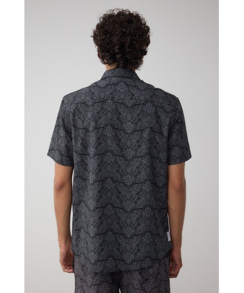 AZUL by moussy（アズールバイマウジー）の「RVCA×AZUL シャツ（シャツ/ブラウス・メンズ・ブラック/ブルー・FREE）」の8枚目の写真