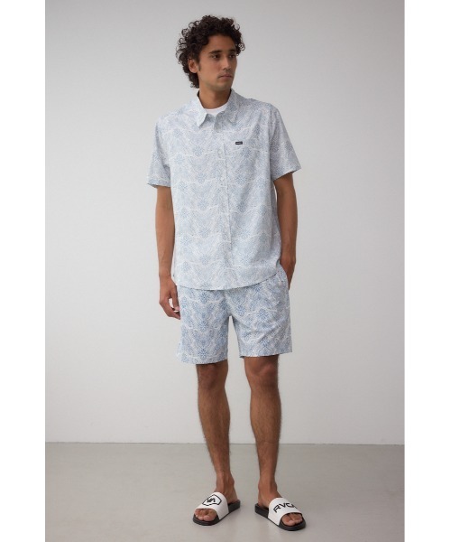 AZUL by moussy（アズールバイマウジー）の「RVCA×AZUL シャツ（シャツ/ブラウス・メンズ・ブラック/ブルー・FREE）」の15枚目の写真