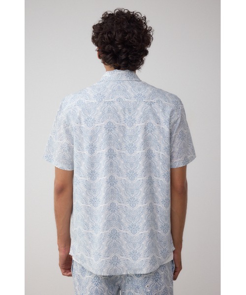 AZUL by moussy（アズールバイマウジー）の「RVCA×AZUL シャツ（シャツ/ブラウス・メンズ・ブラック/ブルー・FREE）」の18枚目の写真