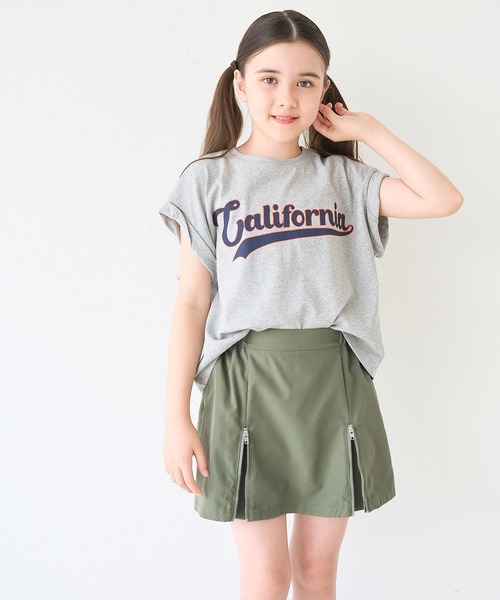 coca（coca）（コカ）の「キッズ ダブルジップスカパン（その他パンツ・キッズ・カーキ/ブラック・120/130/140/150）」の11枚目の写真