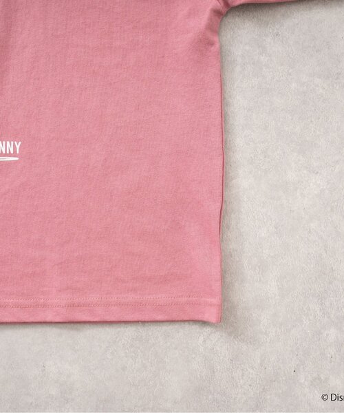 and D. petit main（アンドディープティマイン）の「【ズートピア】ワッペン刺しゅうビッグ半T（Tシャツ/カットソー・キッズ・ピンク/グリーン・120cm/140cm/90cm/100cm/110cm/130cm）」の13枚目の写真