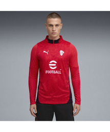 PUMA（プーマ）の「PUMA プーマ メンズ 2025-26 ACミラン トレーニング クォータージップ トップ（Tシャツ/カットソー）」
