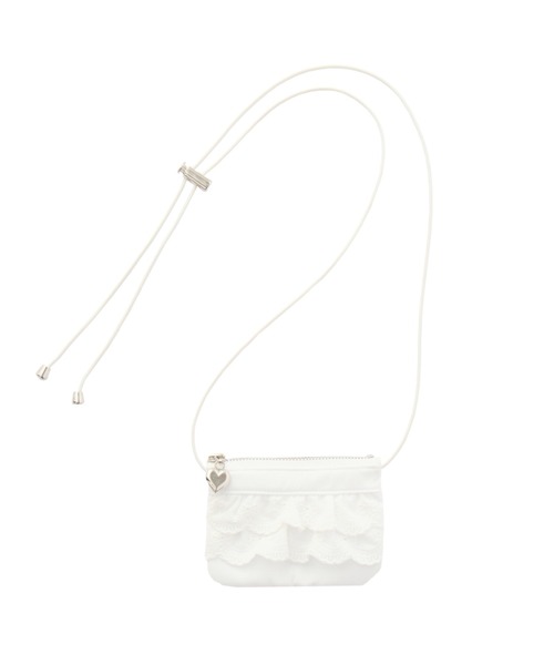 idem(イデム)の「lace mini pouch bag / レースミニポーチバッグ(ポーチ・レディース・ホワイト・FREE)」の12枚目の写真