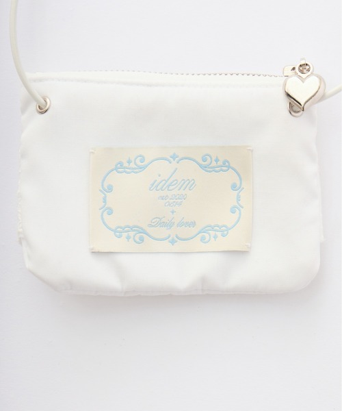 idem(イデム)の「lace mini pouch bag / レースミニポーチバッグ(ポーチ・レディース・ホワイト・FREE)」の6枚目の写真