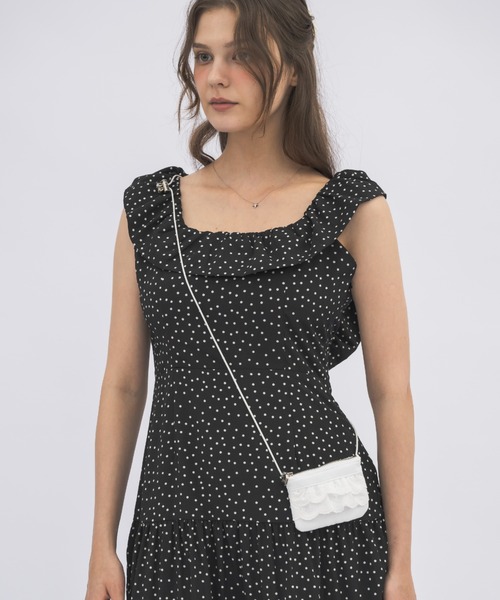 idem(イデム)の「lace mini pouch bag / レースミニポーチバッグ(ポーチ・レディース・ホワイト・FREE)」の7枚目の写真