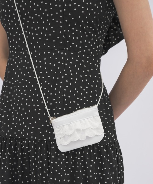 idem(イデム)の「lace mini pouch bag / レースミニポーチバッグ(ポーチ・レディース・ホワイト・FREE)」の13枚目の写真