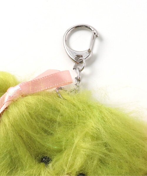 algy（アルジー）の「もじゃもじゃリボンモンスターチャーム（チャーム・キッズ・オフホワイト/グリーン・FREE）」の4枚目の写真