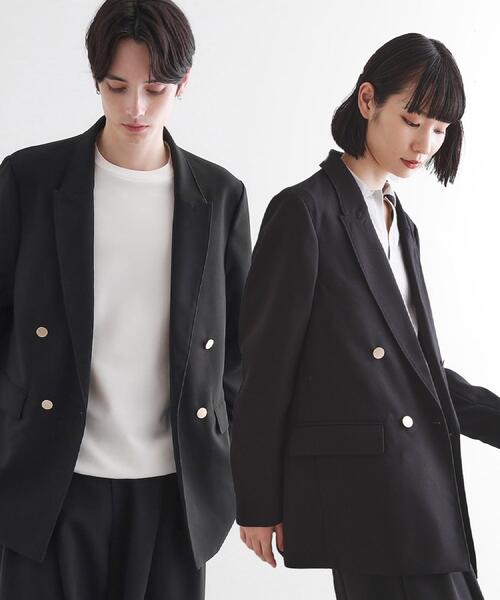 tk.TAKEO KIKUCHI（ティーケータケオキクチ）の「グランパジャケット（テーラードジャケット・メンズ・チャコールグレー/ブラック/ブラウン系・01/03/02）」の2枚目の写真