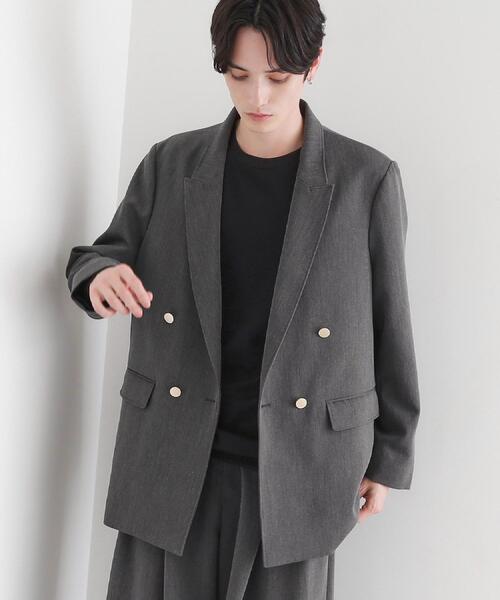 tk.TAKEO KIKUCHI（ティーケータケオキクチ）の「グランパジャケット（テーラードジャケット・メンズ・チャコールグレー/ブラック/ブラウン系・01/03/02）」の14枚目の写真