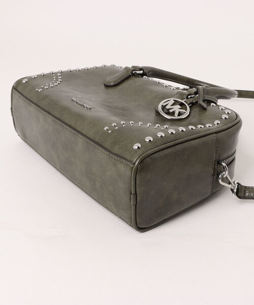 MICHAEL KORS(マイケルコース)の「THOMPSON MD DUFFLE SATCHEL サッチェル(ハンドバッグ・レディース・オリーブ・FREE)」の3枚目の写真