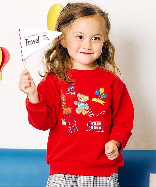 セール】tiny bear 3柄CITYモチーフトレーナー（スウェット）｜apres