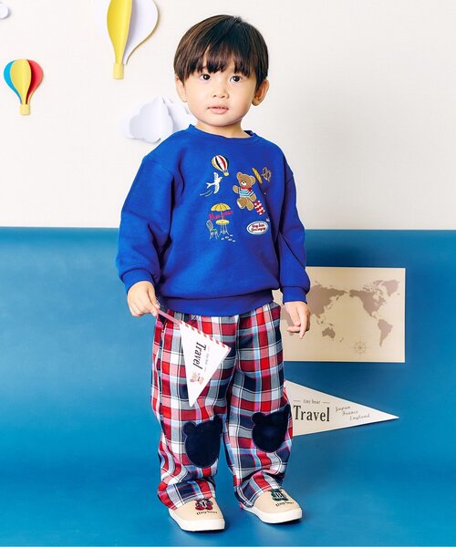 Bonpoint♡TAYLAトレーナー♡4A セール】tiny bear 3柄CITYモチーフトレーナー（スウェット）｜apres