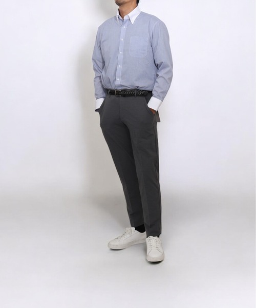 BACKYARD FAMILY(バックヤードファミリー)の「URBAN SQUARE ハイブリッド イージートラウザーパンツ(その他パンツ・メンズ・グレー/ネイビー/ブラック/チャコールグレー/モカ/オリーブ・M/L/XL/S)」の15枚目の写真