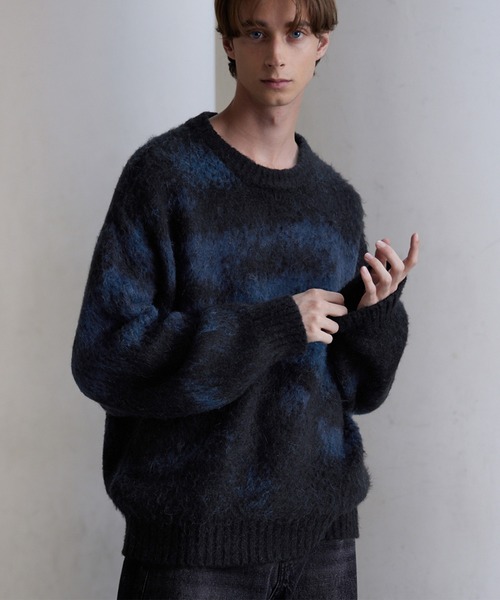 CLEL】Alpaca Blend Shaggy Knit / アルパカブレンドシャギー