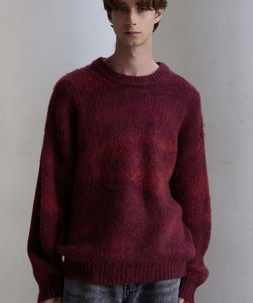 CLEL】Alpaca Blend Shaggy Knit / アルパカブレンドシャギーニット