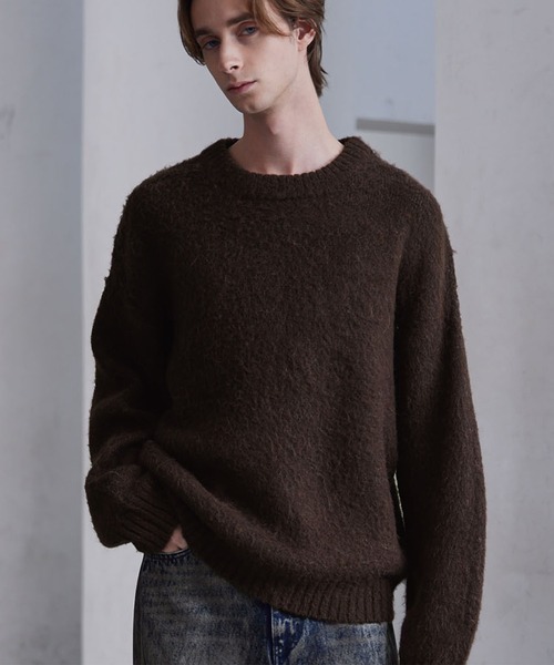 新品50%of doublet アニマル エンブロイダリー アルパカ ニット M doublet ANIMAL EMBROIDERY PULLOVER(21AW33KN55) style.2021.10.3