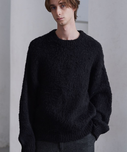 セール】【CLEL】Alpaca Blend Shaggy Knit / アルパカブレンド