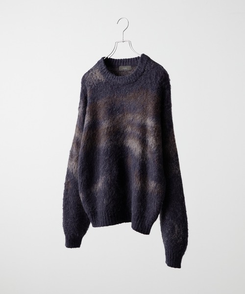 CLEL】Alpaca Blend Shaggy Knit / アルパカブレンドシャギー