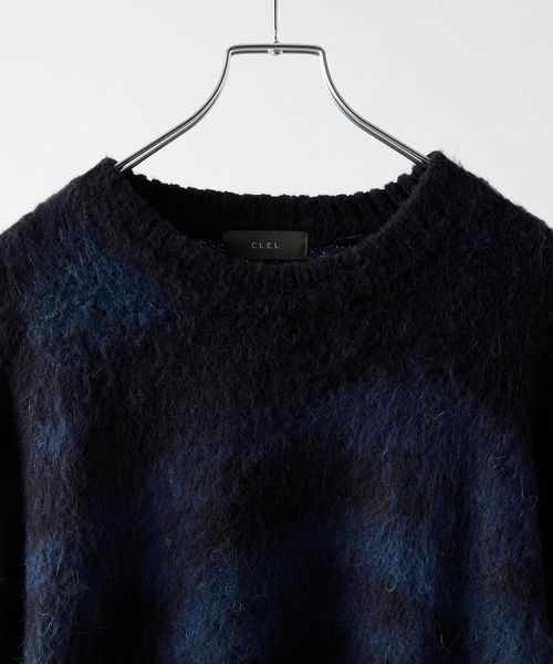 CLEL】Alpaca Blend Shaggy Knit / アルパカブレンドシャギー