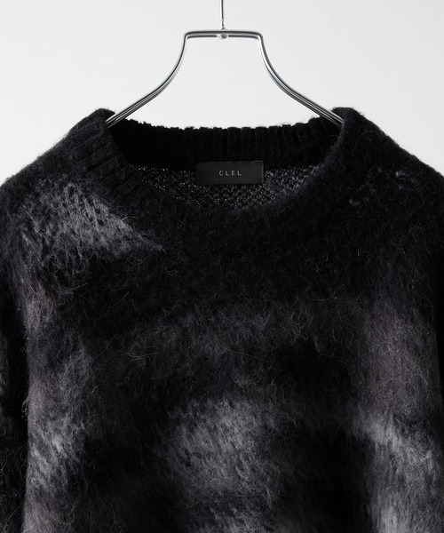 CLEL】Alpaca Blend Shaggy Knit / アルパカブレンドシャギー