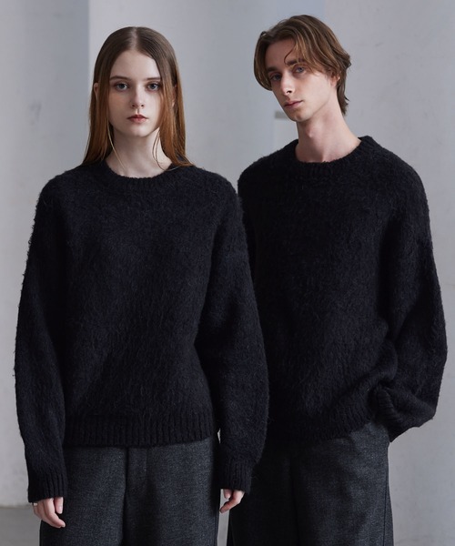 CLEL】Alpaca Blend Shaggy Knit / アルパカブレンドシャギーニット