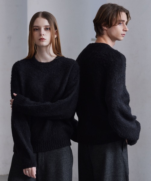 セール】【CLEL】Alpaca Blend Shaggy Knit / アルパカブレンド