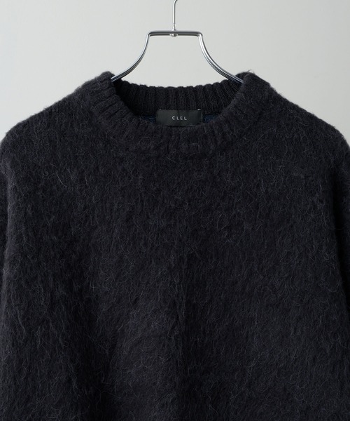 CLEL】Alpaca Blend Shaggy Knit / アルパカブレンドシャギーニット