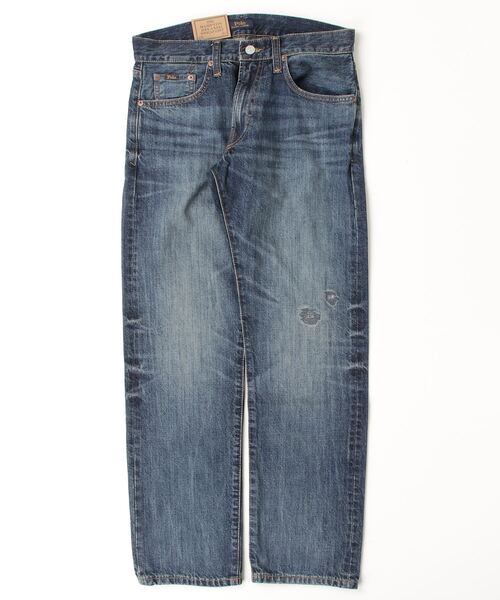 Hampton ストレート ディストレスト ジーンズ（デニムパンツ）｜POLO