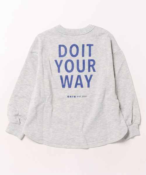 GENERATOR(ジェネレーター)の「GENERATOR/ジェネレーター YOURSトレーナー(スウェット・キッズ・ブラック/アイボリー/トップグレー・XL/L/M)」の4枚目の写真
