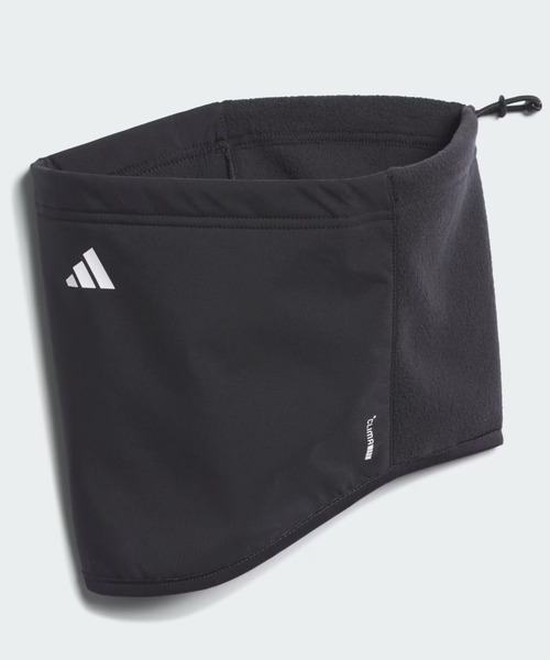 adidas(アディダス)の「adidas/アディダス ネックウォーマー ベーシック ネック 防寒 マフラー QU680(ネックウォーマー/スヌード・メンズ・ブラック/ダークグレー・FREE)」の1枚目の写真