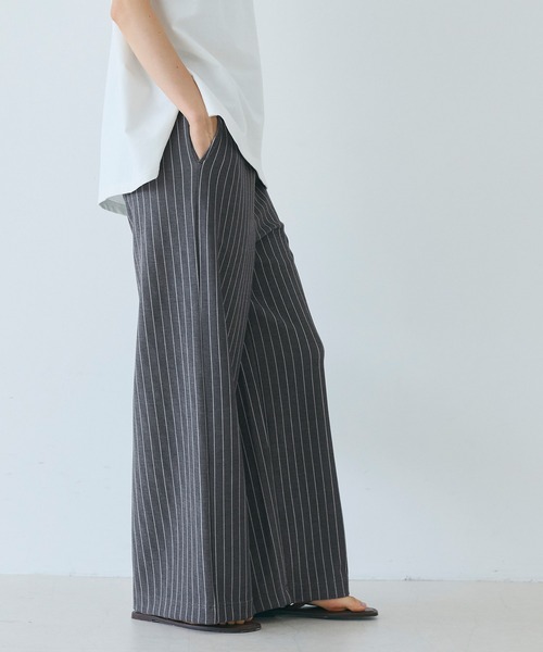 coca(coca)(コカ)の「スフレイージーパンツ(その他パンツ・レディース・チャコール/アイボリー・S/M/L)」の8枚目の写真
