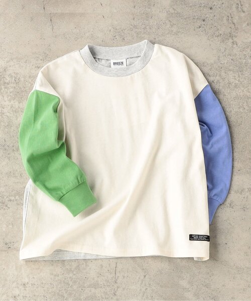 25AW新作/WEB限定】無地・ボーダー長袖Tシャツ_ジュニア対応（Tシャツ