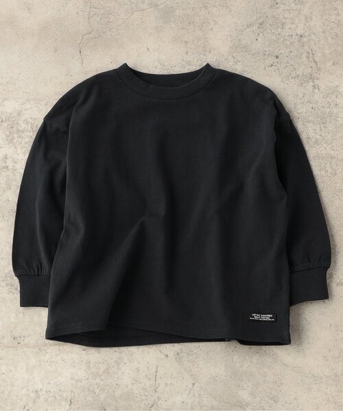 新品未使用　WAAC マイクロスリームボーダー 長袖プルオーバー　サイズ1 25AW新作/WEB限定】無地・ボーダー長袖Tシャツ_ジュニア対応（Tシャツ