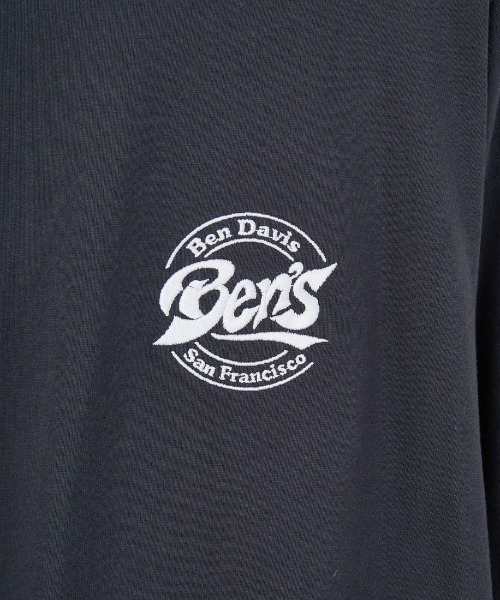 BEN DAVIS（ベンデイビス）の「【WEB限定】[BEN DAVIS/ベンデイビス] サークルロゴ バックプリント ロングスリーブTシャツ（Tシャツ/カットソー・レディース・ホワイト/ライトグレー/チャコールグレー・M/L/XL）」の17枚目の写真