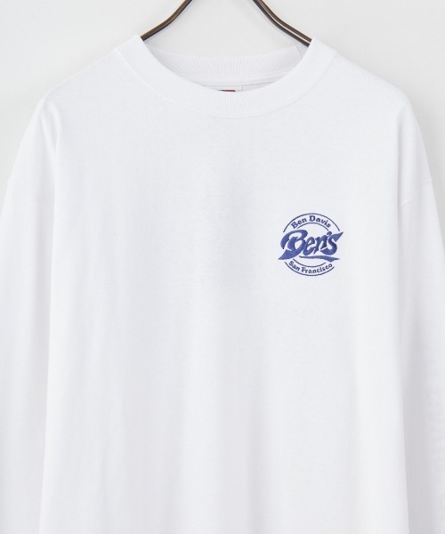 BEN DAVIS（ベンデイビス）の「【WEB限定】[BEN DAVIS/ベンデイビス] サークルロゴ バックプリント ロングスリーブTシャツ（Tシャツ/カットソー・レディース・ホワイト/ライトグレー/チャコールグレー・M/L/XL）」の22枚目の写真