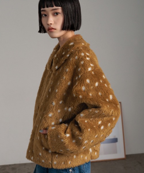 セール】【襟取り外し可能】ファーブルゾン 491126（ブルゾン