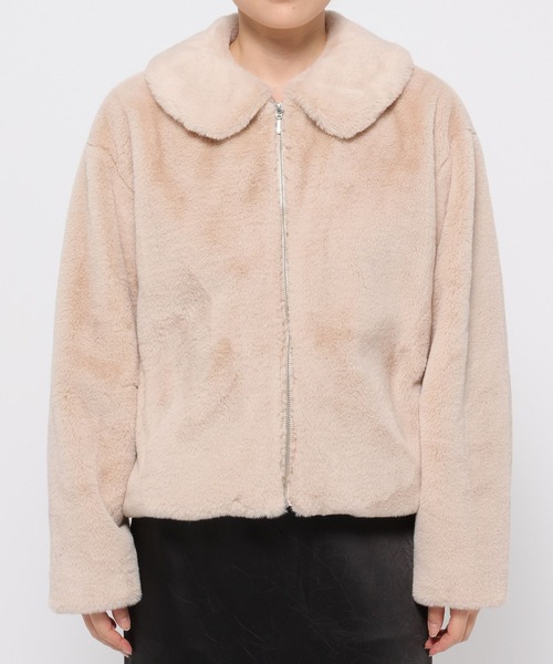 セール】【襟取り外し可能】ファーブルゾン 491126（ブルゾン