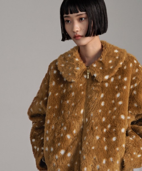 LOWRYS FARM（ローリーズファーム）の「【襟取り外し可能】ファー