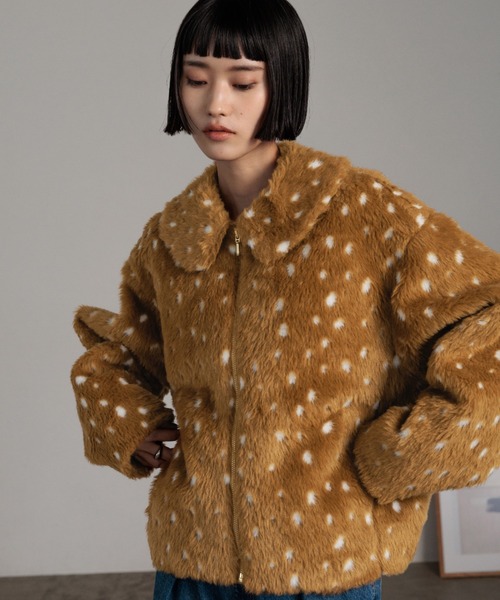 LOWRYS FARM（ローリーズファーム）の「【襟取り外し可能】ファー