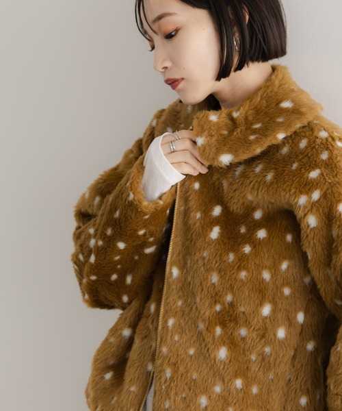 LOWRYS FARM（ローリーズファーム）の「【襟取り外し可能】ファー