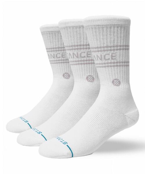 STANCE(スタンス)の「STANCE /スタンス /VITAL 3 PACK CREW(ソックス/靴下・メンズ・ホワイト/ブラック/その他24・L)」の21枚目の写真