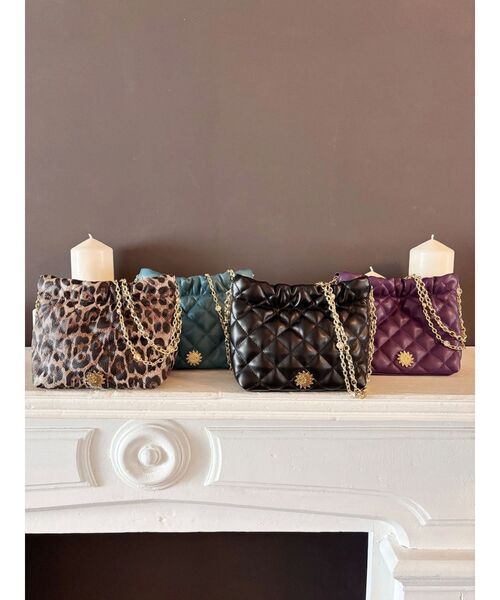 EVRIS（エヴリス）の「キルティングビジューチェーンミニBAG（ショルダーバッグ・レディース・ブラック/ブルー/パープル/その他1・FREE）」の18枚目の写真