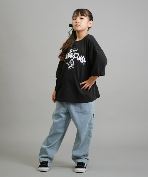 PUMA(プーマ)の「PUMA SKATEBOARDING/プーマ スケートボーディング 半袖 Tシャツ キッズ MX SS グラフィック TEE 636011(Tシャツ/カットソー・キッズ・ホワイト/ブラック・130cm/140cm/150cm/160cm)」の9枚目の写真