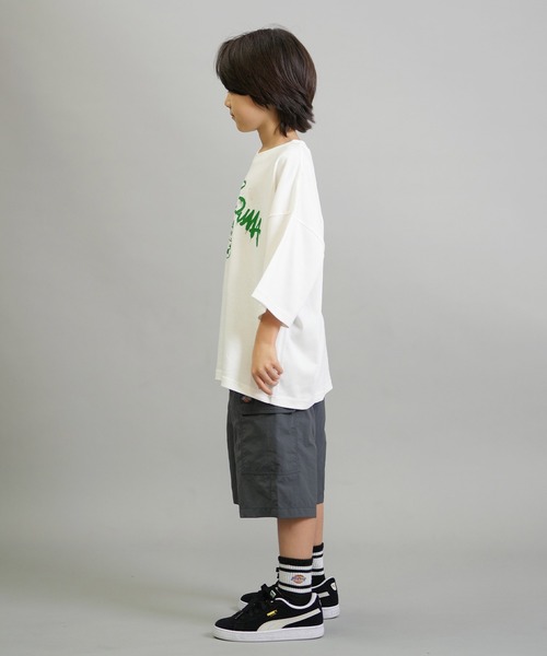 PUMA(プーマ)の「PUMA SKATEBOARDING/プーマ スケートボーディング 半袖 Tシャツ キッズ MX SS グラフィック TEE 636011(Tシャツ/カットソー・キッズ・ホワイト/ブラック・130cm/140cm/150cm/160cm)」の6枚目の写真