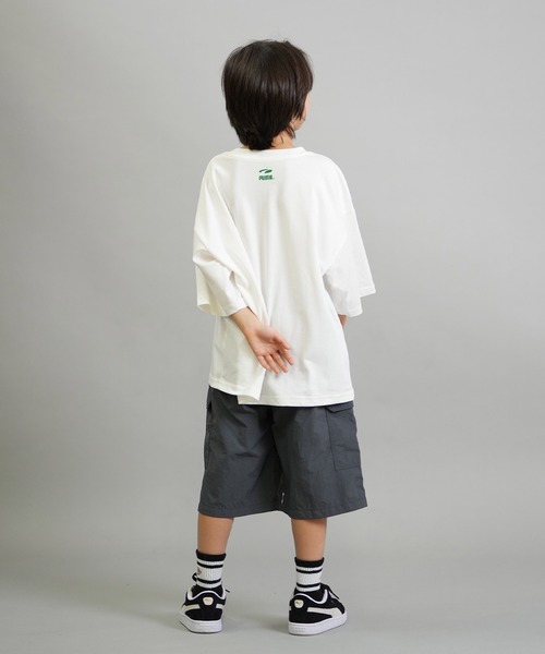PUMA(プーマ)の「PUMA SKATEBOARDING/プーマ スケートボーディング 半袖 Tシャツ キッズ MX SS グラフィック TEE 636011(Tシャツ/カットソー・キッズ・ホワイト/ブラック・130cm/140cm/150cm/160cm)」の7枚目の写真
