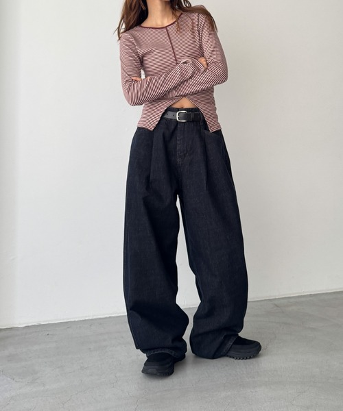 CANAL JEAN（キャナルジーン）の「choice_cnl/SEIRTAND タックデニム