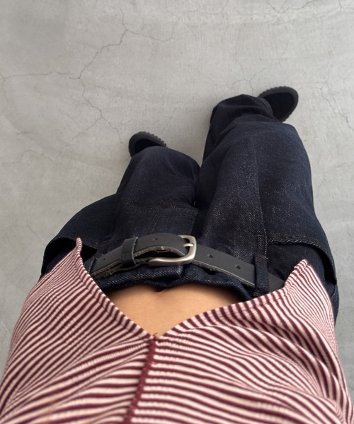 choice_cnl/SEIRTAND タックデニムパンツ（デニムパンツ）｜CANAL JEAN